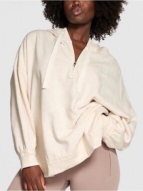 NWT VS PINK Campus Fleece Tunic Hoodie XL